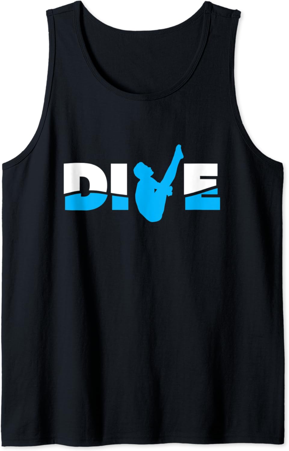 Mens Dive Water Sports Platform Diver Springboard Diving Tank Top Clothing, Shoes